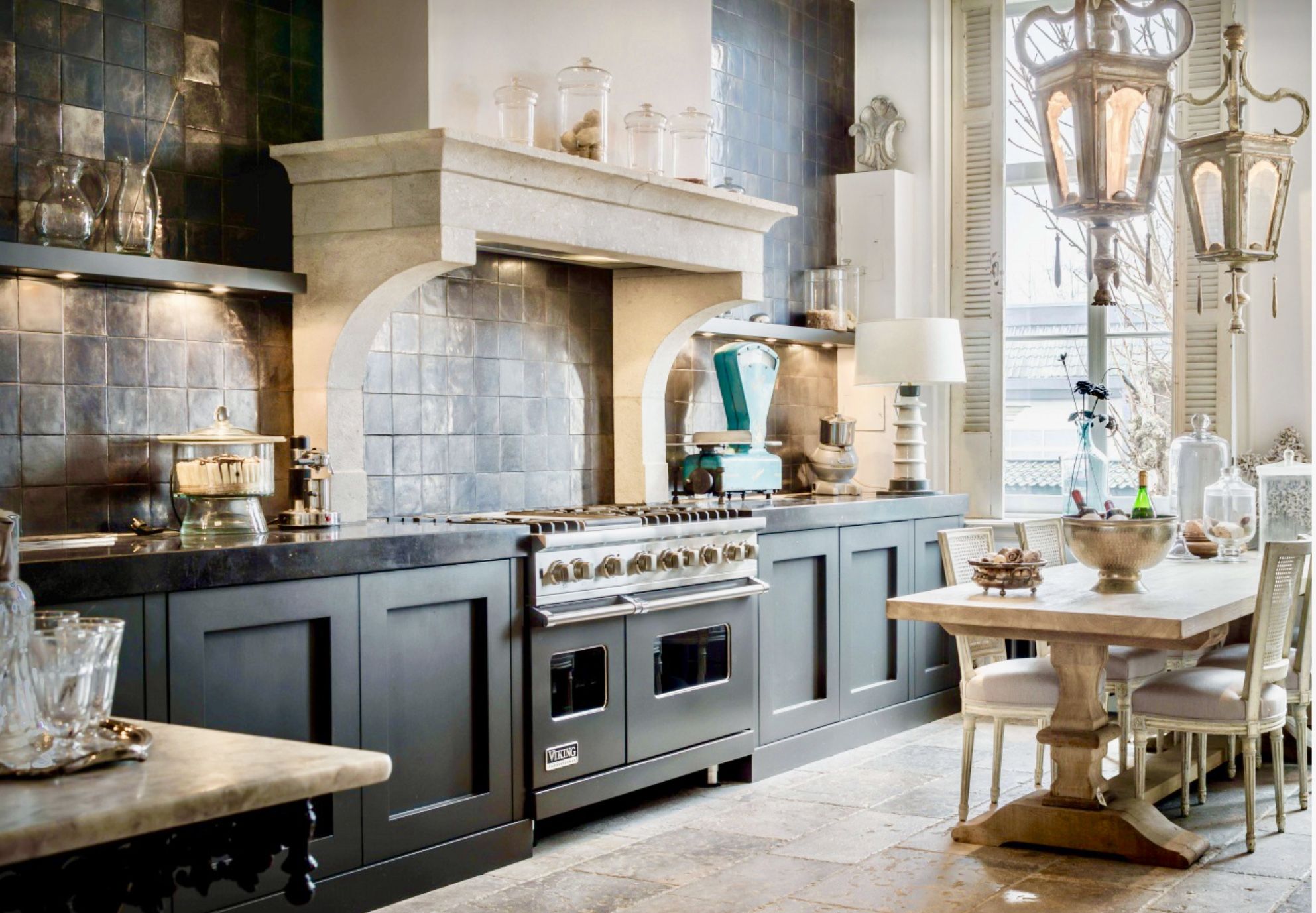 inside luxury kitchens